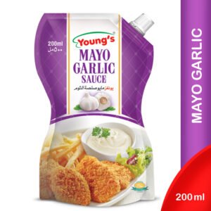 Young's Mayo Garlic Sauce 200ml (Pouch)